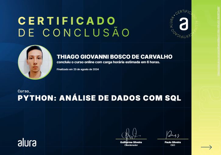 Certificação Alura